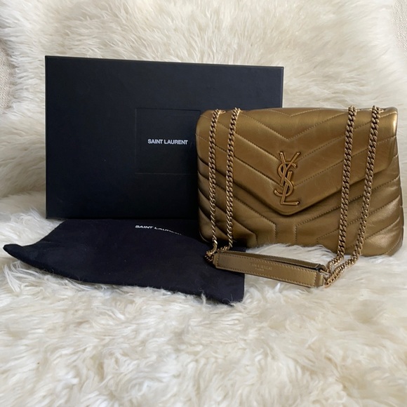 YSL Loulou Small Quilted Chain Bag - Picture 3 of 17